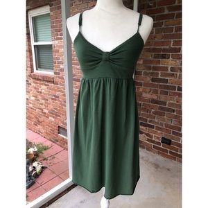 Olive Tank Top Dress
